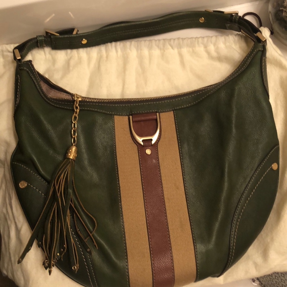 Cole Haan green hobo
